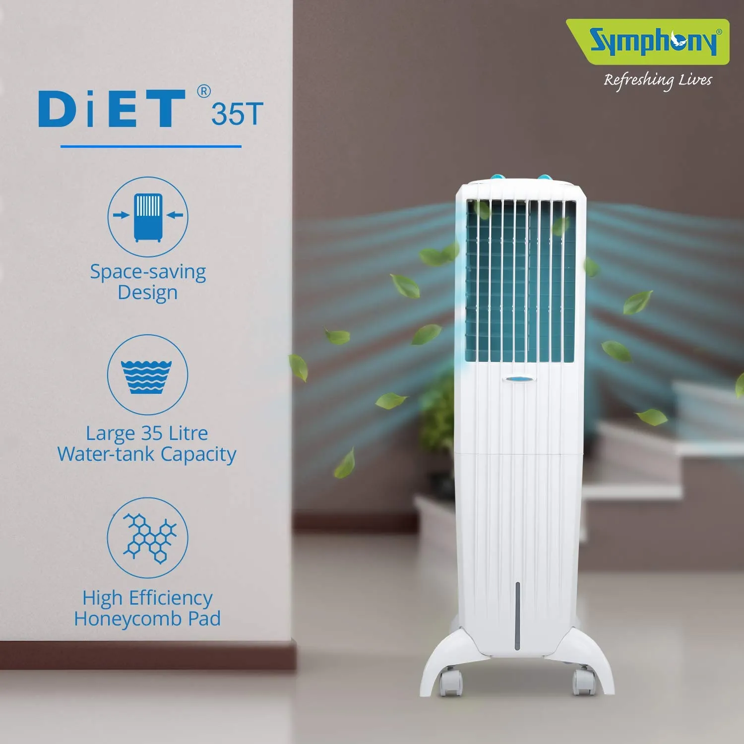 Symphony diet 50i store cooling pad price